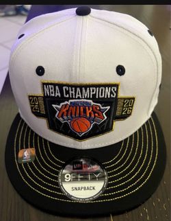 New York Knicks New Era 2026 NBA Champions Locker Room 9FIFTY Snapback Hat