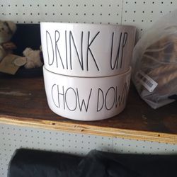 Rae Dunn Dog Bowls