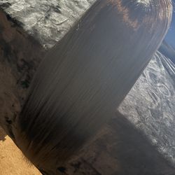 36’ Synthetic Black Wig