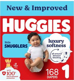 Huggies Snugglers Size 1 Diaperd