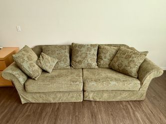 Sofa with cushions