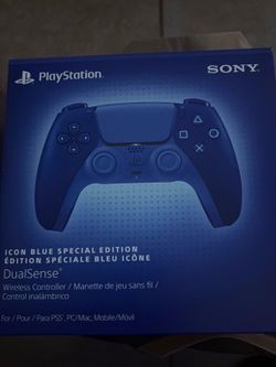 Limited edition dualsense Sony all blue wireless ps5 controller