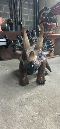 Walking Baby Triceratops Dinosaur