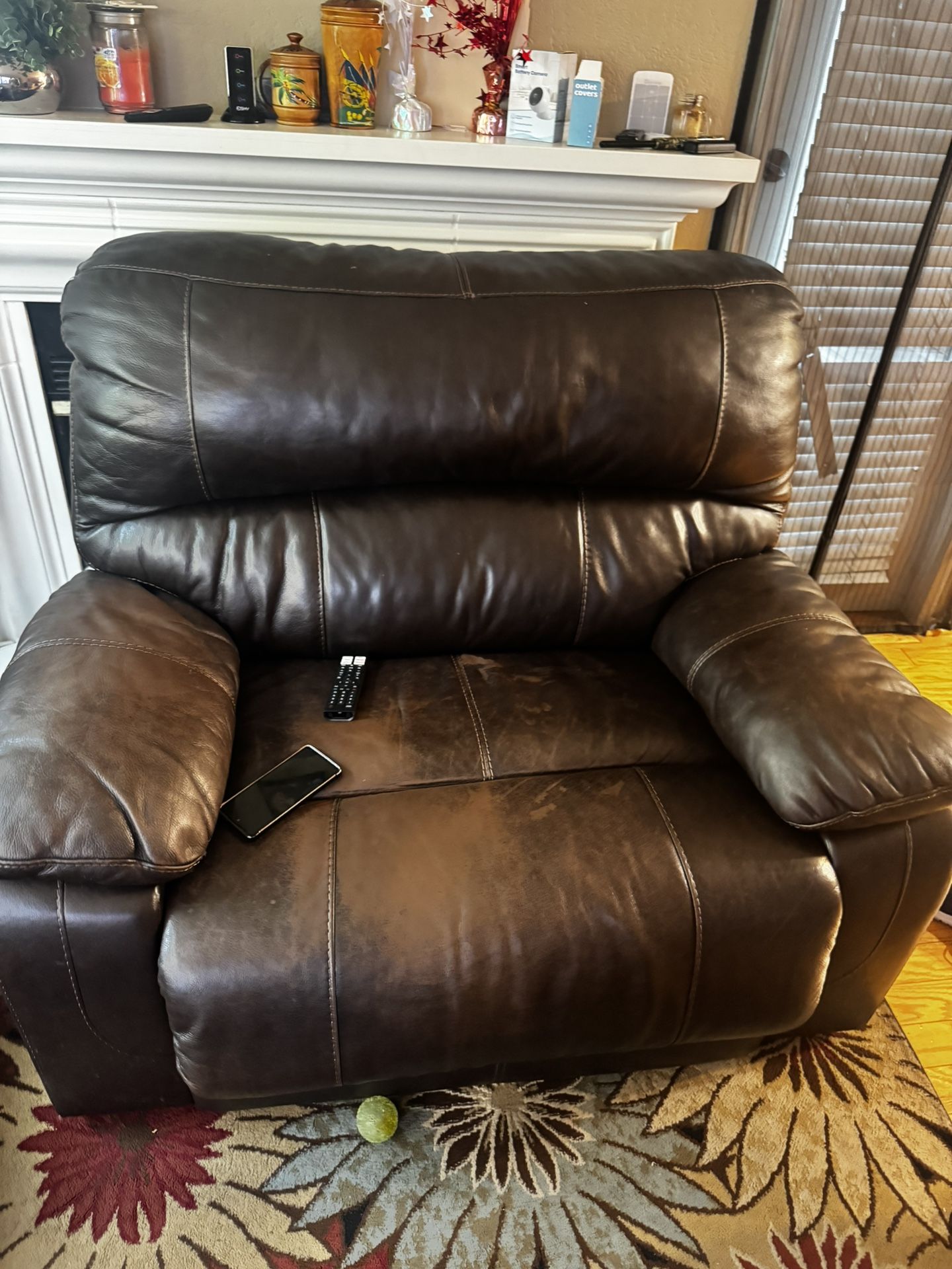 Oversized Lazy Boy Electric Recliner