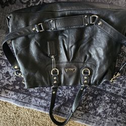 Coach Purse Black&Purple