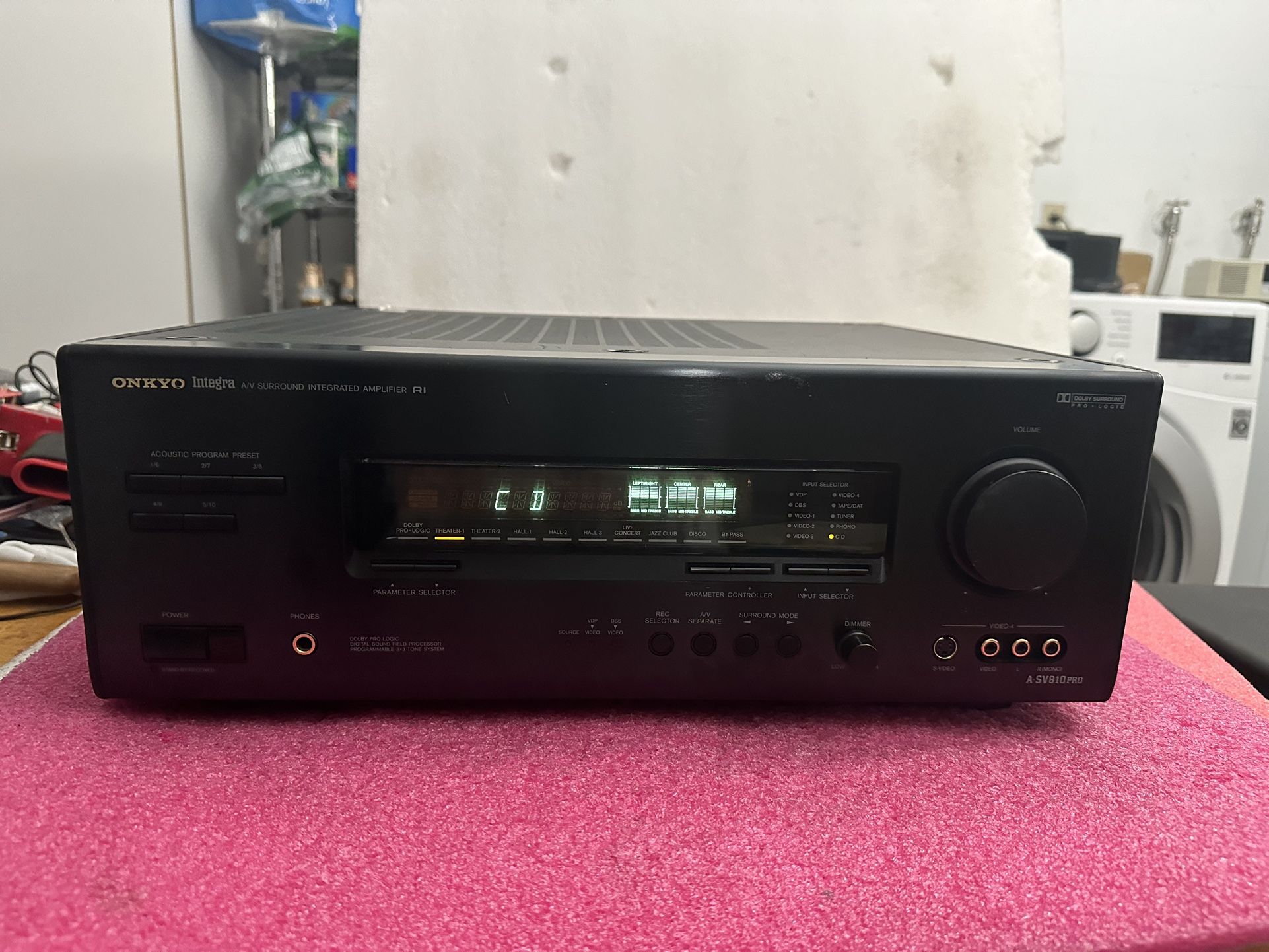 Onkyo Integra A-SV810 PRO AV Surround Integrated Amplifier RI