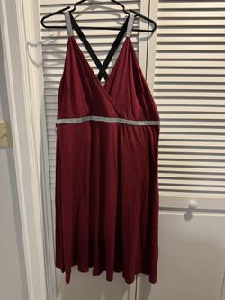 Burgundy Dress - New