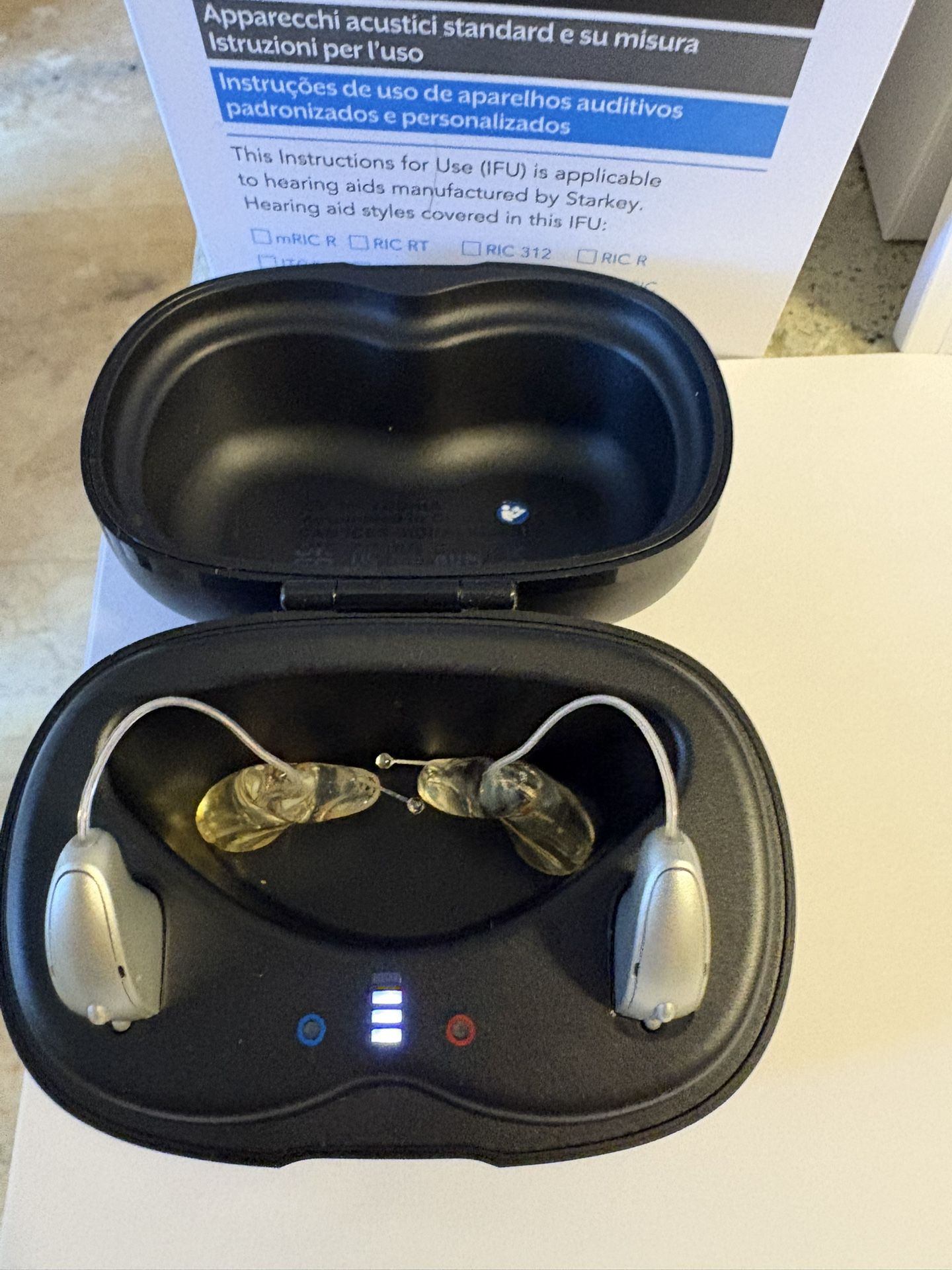 Starkey Edge RIC AI DIGITAL hearing Aid Package