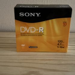 Sony DVD R Blank
