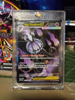 Pokemon Pitch Black Mega Chandelure EX