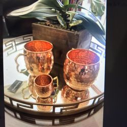 Moscow Mule -set of 4 +one shot glass Gift Item 