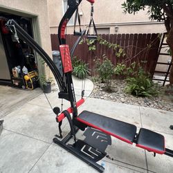 Bow flex PR1000 and pull up bar station