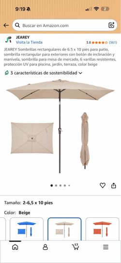 Yaheetech Item No. 612493 Tan – New in Box