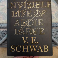 Invisible Life Of Addie LaRue By V. E. Schwab