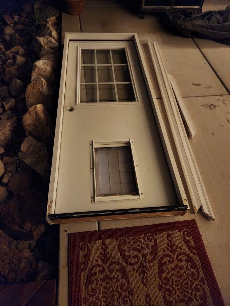 30 Inch Steel Door With Glass