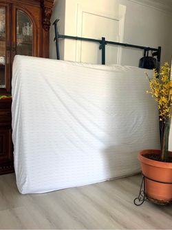 Full Size Mattress with Frame