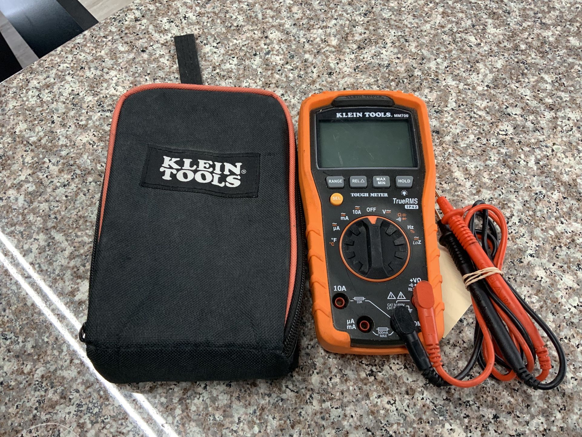 Klein Tools Mm700 Digital Multimeter With Bag