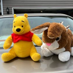 2 Stuffed Animals