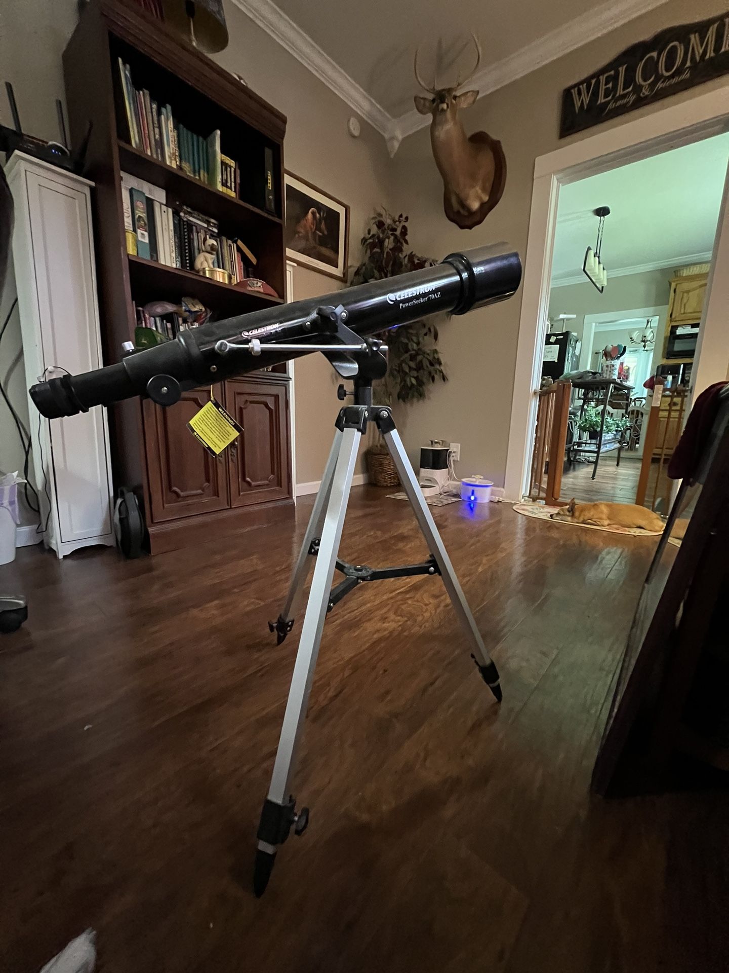 Celestron Power Seeker 70AZ Telescope with tripod