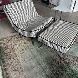 LIGNE ROSET - Lounge Chair and ottoman- Designed By Christian Werner