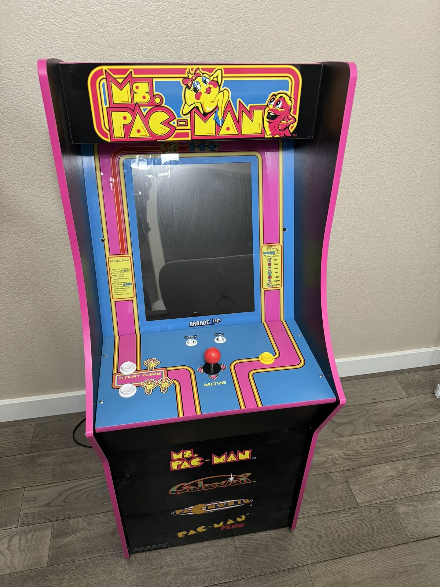 1up Arcade Mrs Pac-Man 