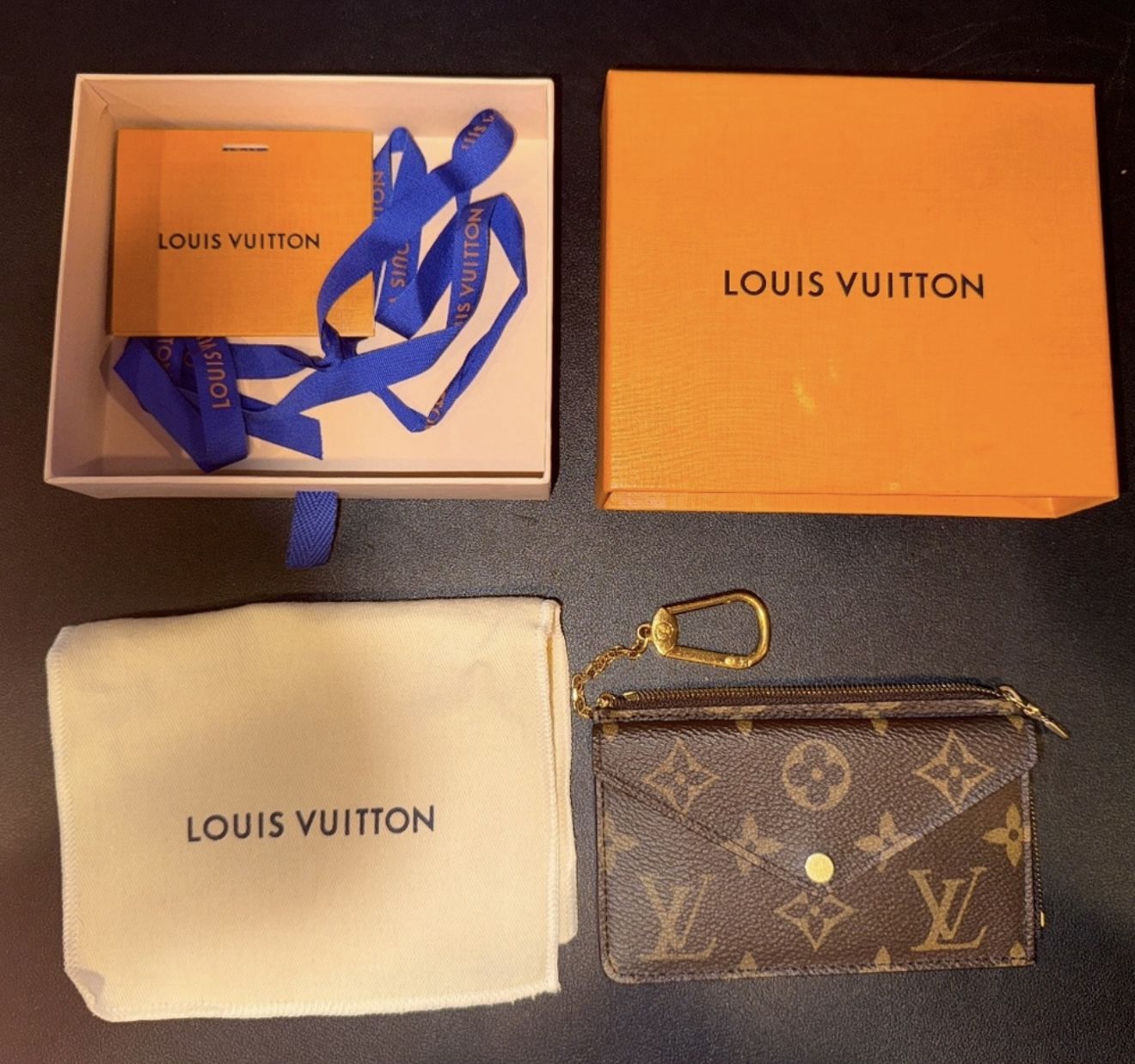 Louis Vuitton Card Holder Recto Verso Brown