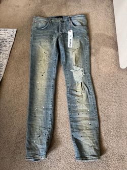 purple jeans 100% authentic
