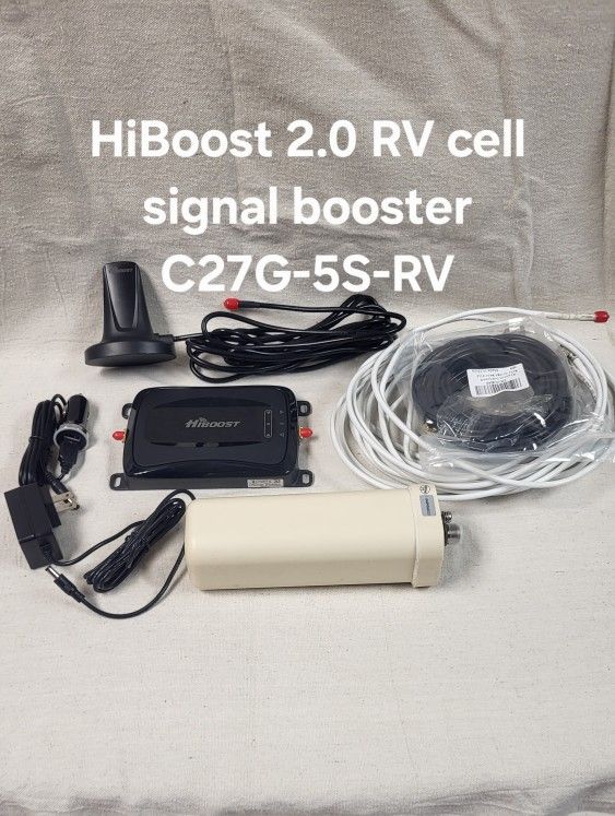 Hi Boost Cellular Signal Booster kit(For All Carriers)