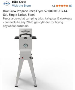Propane Deep Fryer 57,000 BTU NIB