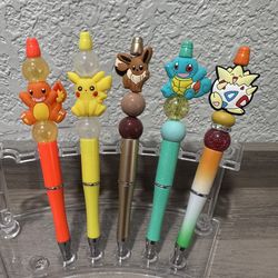 Pokémon Beaded Pens