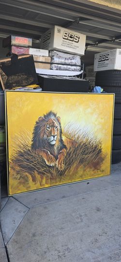 Lion Painting 