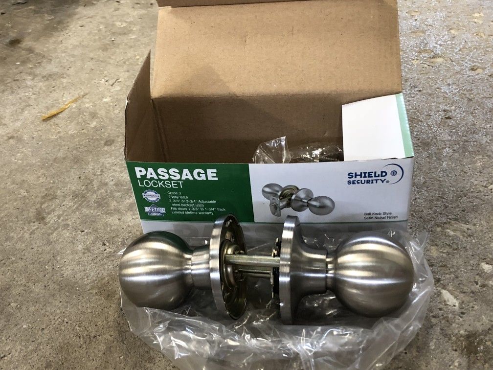 sheld security passage lock set
