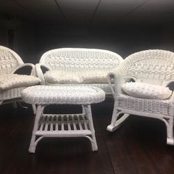 Child’s  Wicker set Four piece