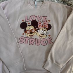 Pink Cozy Disney Sweater