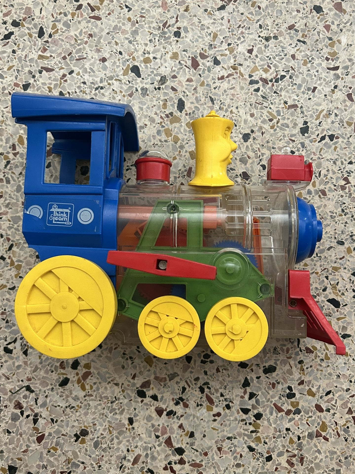 Think And Learn Wind Up Train Works 1974