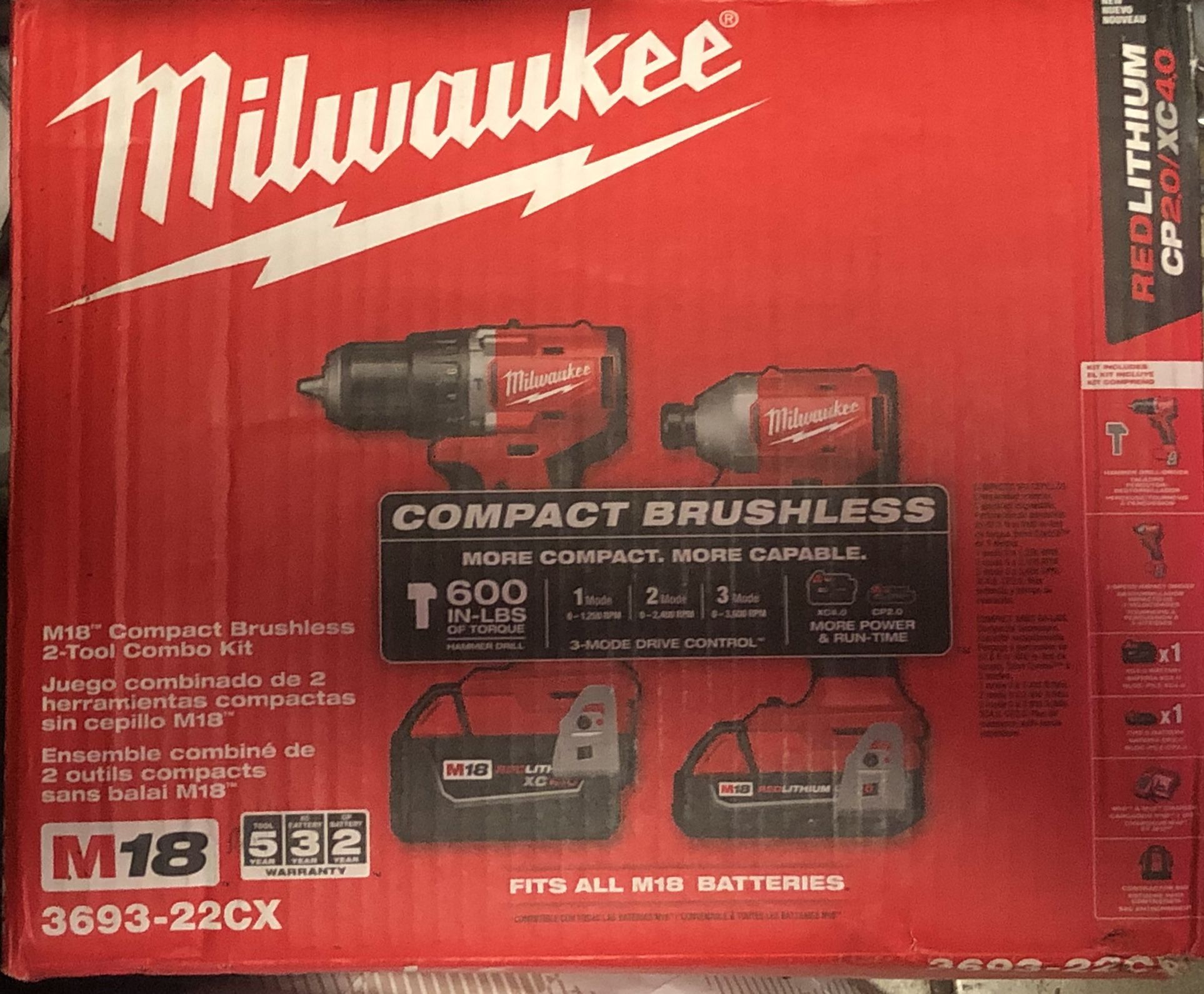 Milwaukee M18 Drill Set