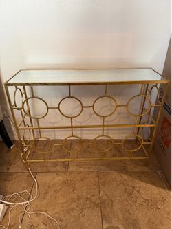 Mirror Decor Table