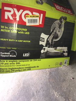 Ryobi Miter Saw And Quick Stand