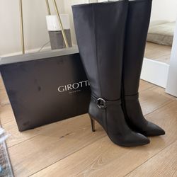GIROTTI - Italian Leather Boots  - Women’s Sz 9