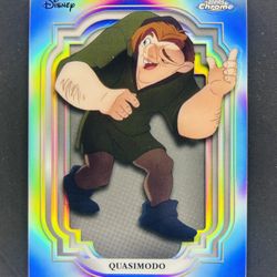 2024 Topps Chrome Disney Quasimodo Silver Holo Refractor Hunchback Norte Dame 78