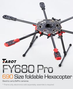 Tarot 680pro hexacopter drone frame