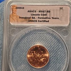 BPB2 2009-D HIGH GRADE LINCOLN CENT. CERTIFIED AUTHENTIC AND PRESERVED FOR LIFE.
