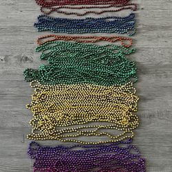 Mardi Grass Beads Each