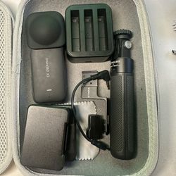 Instax360 X3 with accessories 