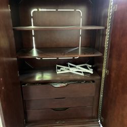 Wood Dresser set