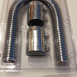 Chrome Radiator Hose Hot Rod Street Rod Race Car Tuner Custom Rat Rod Muscle Car