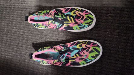 Sketchers rainbow shoes