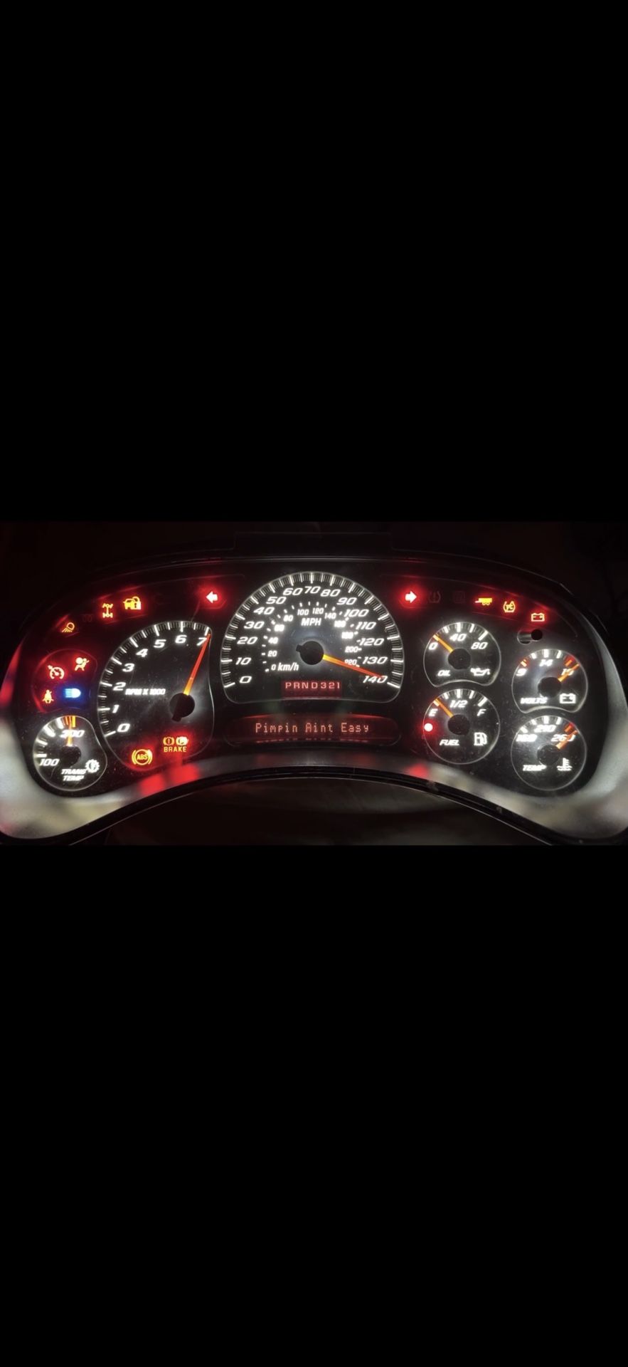 03/04 GMT 800 Gauge Cluster