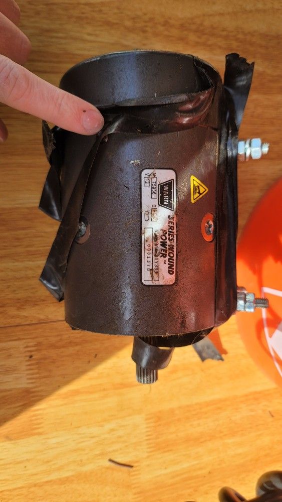 Warn winch motor