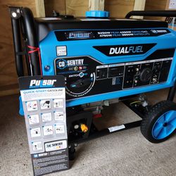 Pulsar 5250 Watt Dual-Fuel Portable Generator, Gasoline and Propane